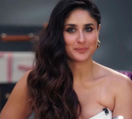 Kareena Kapoor - Curvilínea indiana de Bollywood Babe chia em vestido quente