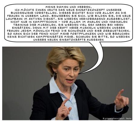 Ursula von der Leyen - captions