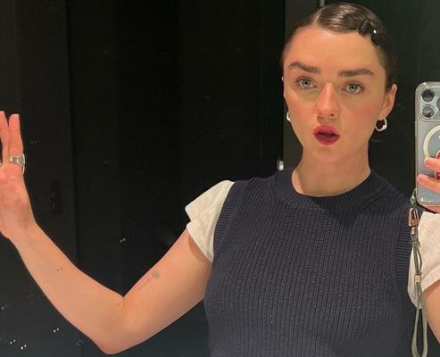 (surtout) la pute aux cheveux courts Maisie Williams