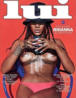 rihanna topless for lui magazine