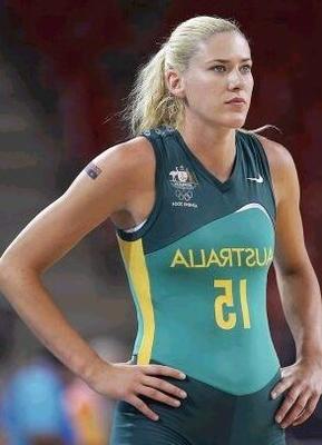 Lauren Jackson nackte australische Basketballspielerin