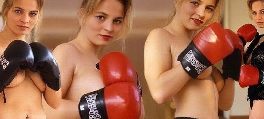 Regina Halmich, boxeuse et kickboxeuse allemande nue