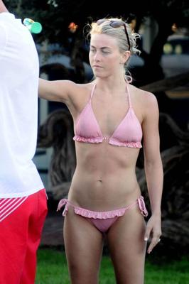 Julianne Hough - Bikini & Bike Candids