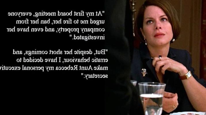 História de slides: Marcia Gay Harden: Tia Rebecca