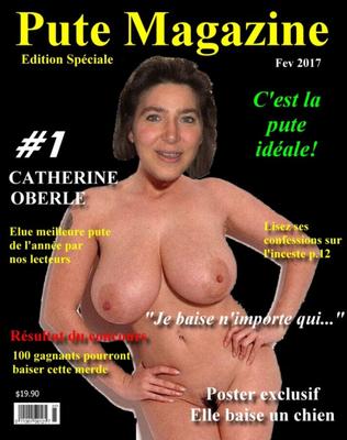 PORNOSTAR CATHERINE OBERLE IN PORNO-ZEITSCHRIFTEN ENTHÜLLT