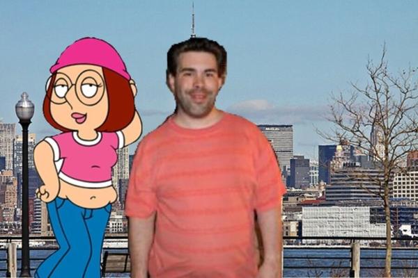 des simulations de moi avec Meg Griffin et Hayley Smith par moi