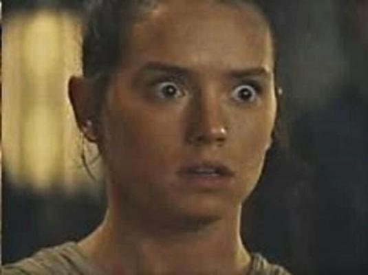 Daisy Ridley being told that her last scene is a brutal gangrape