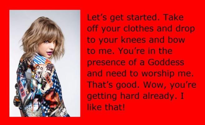 Taylor Swift Jackoff Lessons