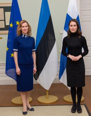 Kaja Kallas Diosa estonia de pantimedias