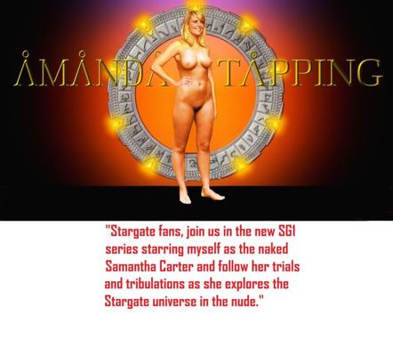 Amanda Tapping bares it all.