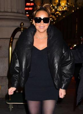 Mariah Carey out in New York //