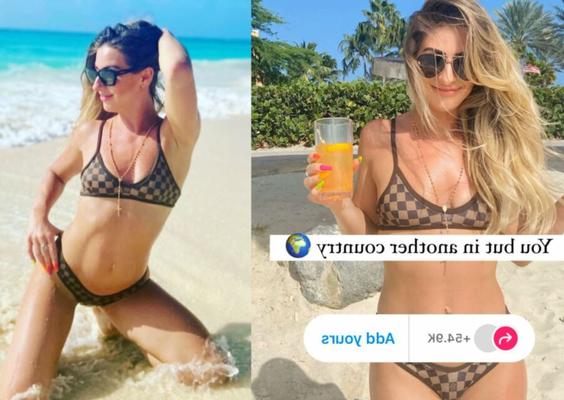 Sarah Thong Bikini para fazer seu pau atirar gosma branca