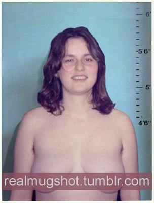 Mugshots of Topless Women