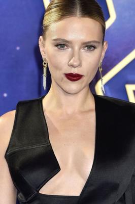 Scarlett Johansson- Braless, Sexy at Avengers: Endgame, UK Event