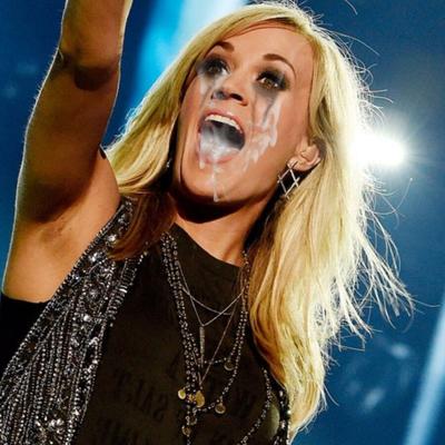 Carrie Underwood facial fakes