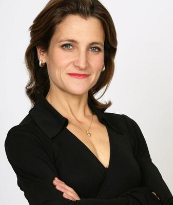 Mujeres políticas: La gilf canadiense Chrystia Freeland, ¿follable?