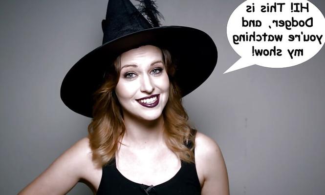 Dodger Leigh on "Black or White show" # - Halloween special