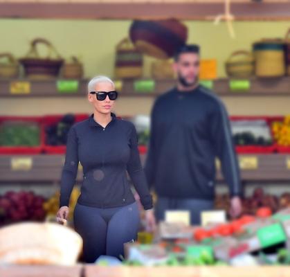 Medias sexys de Amber Rose