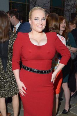 Meghan McCain falsos upskirts y pokies