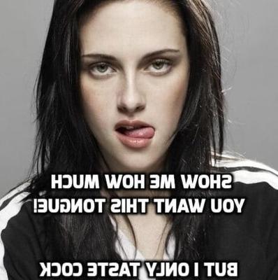 Kristen Stewart finge