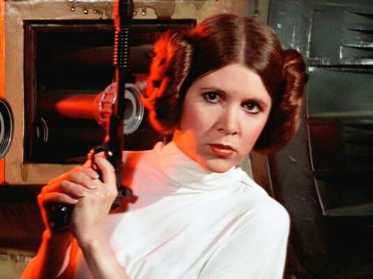 ¿Podría la verdadera princesa Leia ponerse de pie?