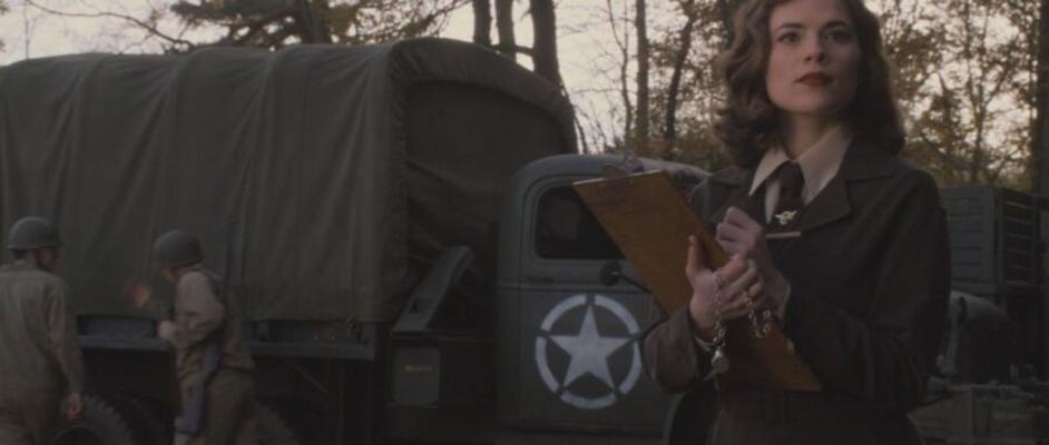 Capturas de tela de Hayley Atwell Capitão América