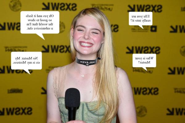 Captions Celebrities  Elle Fanning