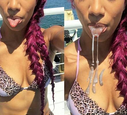 Sasha Banks cum