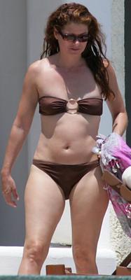 Debra Messing Bikini