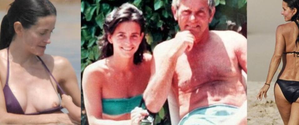 CFND Père Vêtu Fille Nue COURTENEY COX