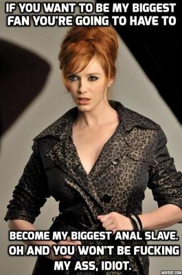 Christina Hendricks Analspielanleitung