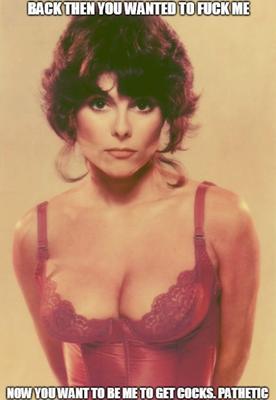 Adrienne Barbeau sissy captions