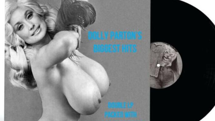 Dolly Parton fake album covers by brickhouse