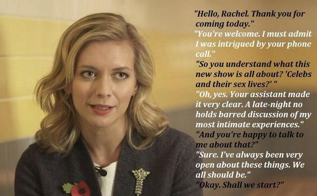 Rachel Riley-CONVERSA DE SEXO