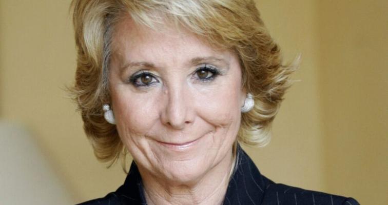 J'adore me branler avec la conservatrice Esperanza Aguirre