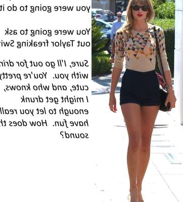 Taylor Swift Femdom Bildunterschrift (chastityfemdom.tumblr)