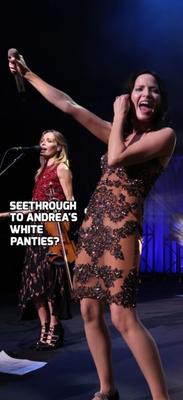 Brand New Andrea Corr (The Corrs) Concert Seethrough Panties. So