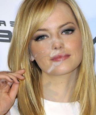 Emma Stone finge por Rockhardy