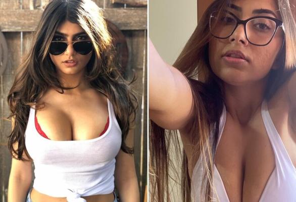 Idêntico: Cami Brito X Mia Khalifa