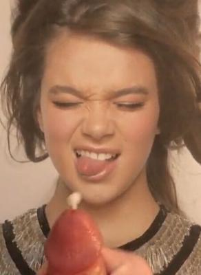 Hailee Steinfeld Cum Tribute picture stills