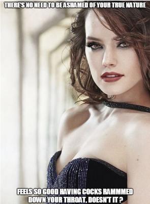 Légendes de poule mouillée Daisy Ridley