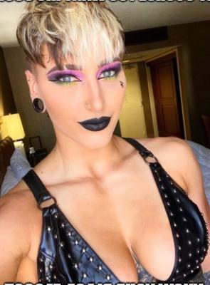 Rhea Ripley sissy captions