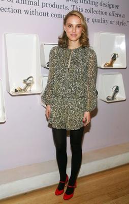 Natalie Portman - Chatte chic en collants