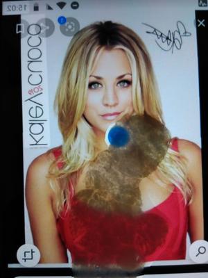 Kaley cuoco cumtributo