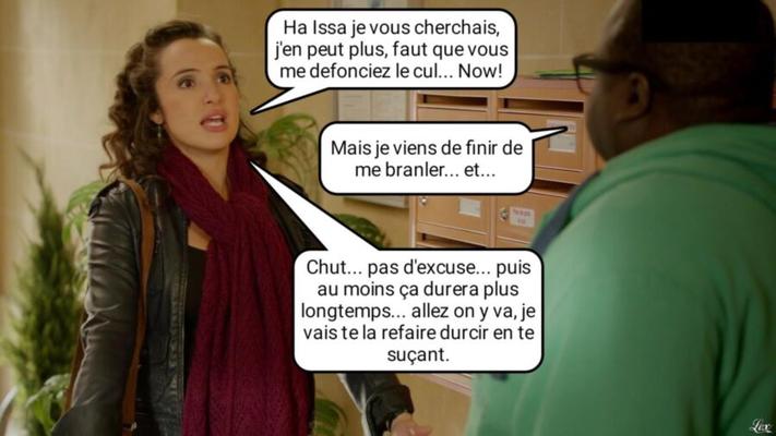 French caption (Français) Nos chers voisins X