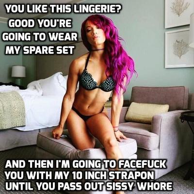 Sasha Banks Légendes Femdom