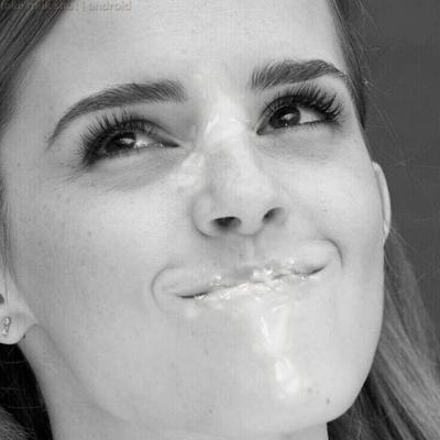 Emma Watson plastered