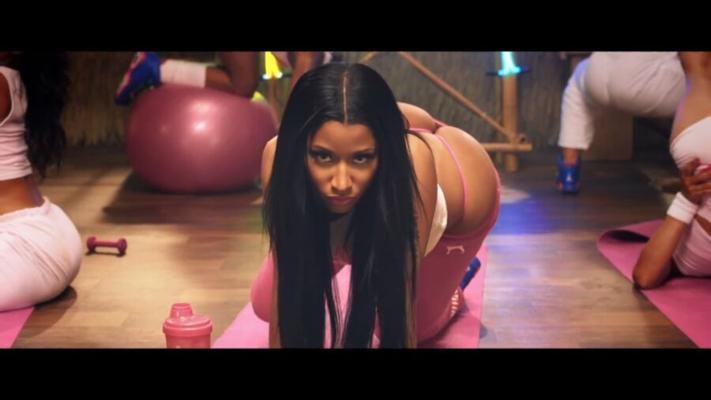 Capturas de tela de Nicki Minaj Anaconda