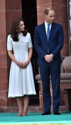 Kate Middleton royal nylon feet in India