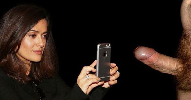 Salma Hayek fantasme sur iPhone/iPad